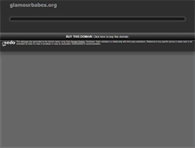 Tablet Screenshot of glamourbabes.org